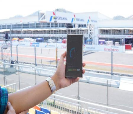 Telkomsel hadirkan konektivitas digital berkualitas pada gelaran MotoGP 2023 Mandalika (foto/ist)